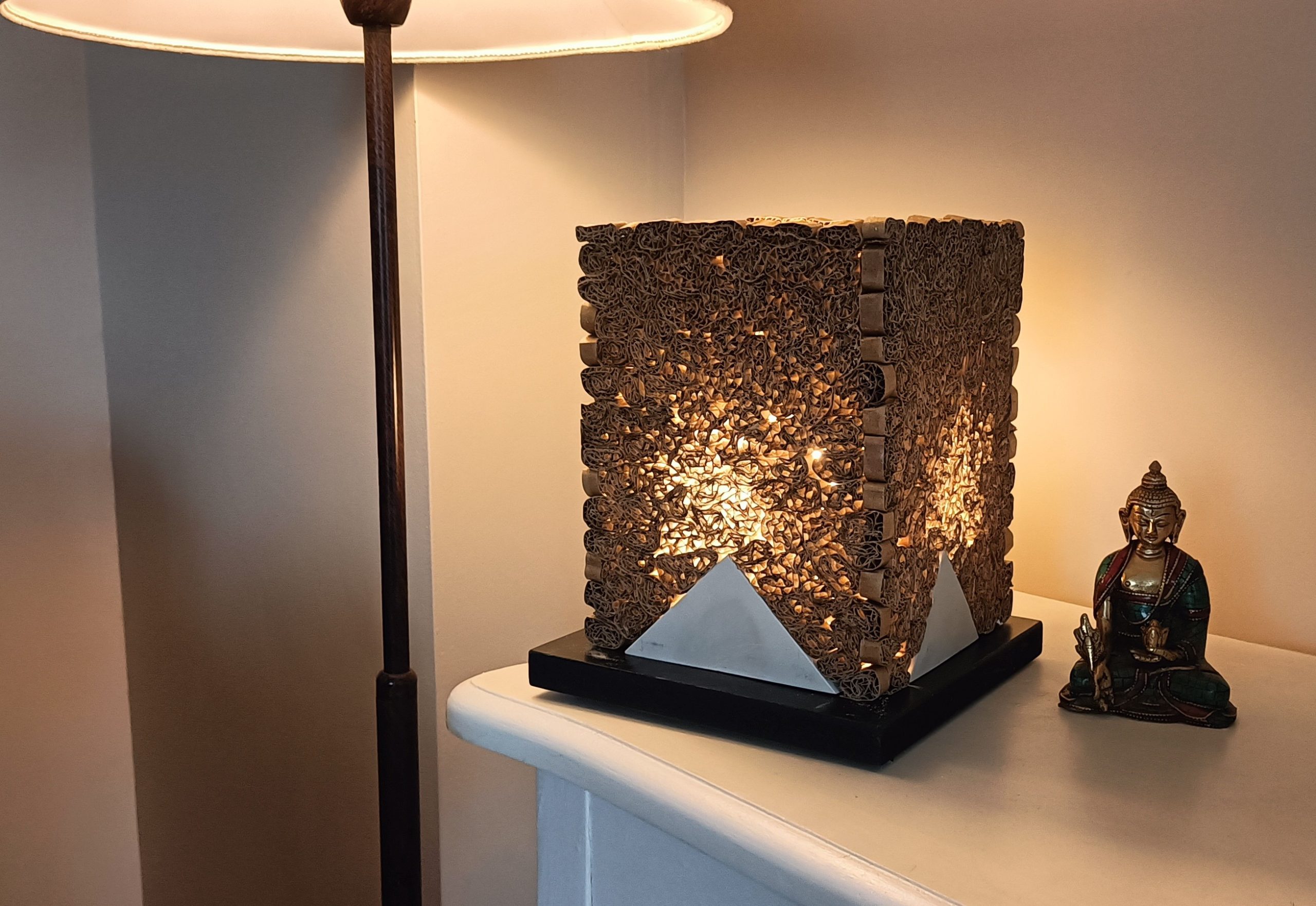 LAMPE CARREE